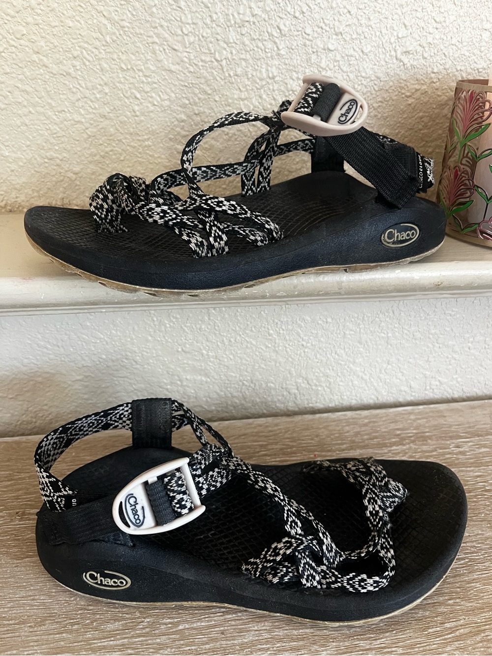 Chaco ZX/2 Classic Sandals Womens 6 Cloud Toe Ring Loop Water Hiking Sport Aztec